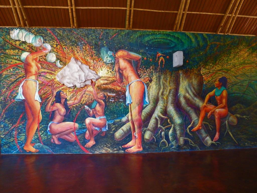 Axkan Palenque, Shows En Vivo & Gastronomia Mar Y Tierra & Travel Agency Exteriör bild